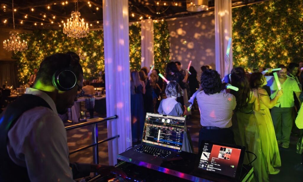 Professional corporate DJ keeping the dance floor full in Indiana